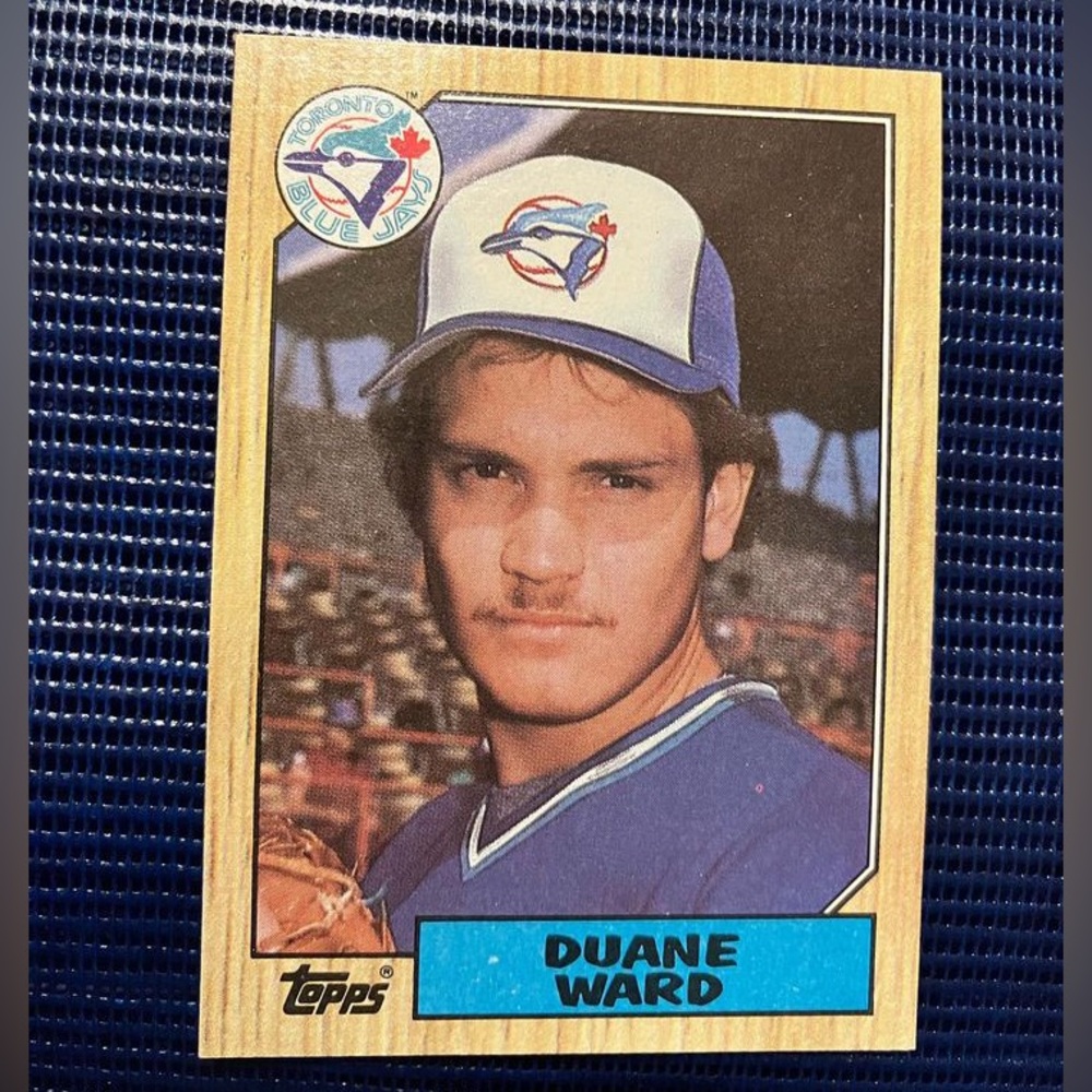 Baseball card Duane Ward (pitcher)